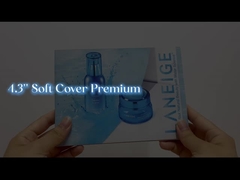 4.3 inch soft cover video brochure