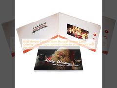 8 GB Memory Capacity Video Message Greeting Card Offering Custom Logo Options Suitable for Business Gifts and Activities