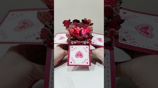 ? Exploding Rose Bouquet Music Box Decor #ValentinesGift #BirthdaySurprise #3DPopUp #RomanticDecor