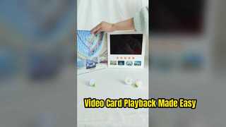 Video Greeting Card Playback Controls Explained