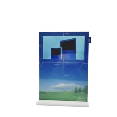 ODM Acrylic Video POS Display A4 size 5GB Memory CMYK Color