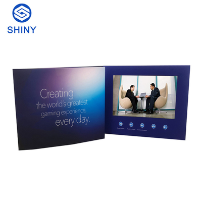 2.4 Inch LCD Display Blank Video Name Business Card For Real Estate Gift Market