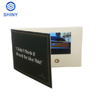 Customized 7 Inch Lcd Screen Brochure Video Greeting Card With Box