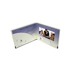 Hardcover Promotional full view HD IPS LCD 7inch LCD video brochure module