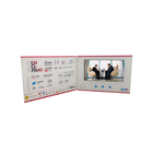 Advertising LCD Video Mailer Card 512MB Memory 148×210mm size