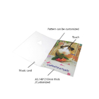 Thank You Sound Greeting Cards For Birthday Paper PCB Boards Material ODM OEM