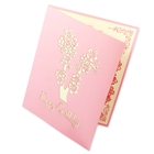 ROHS Cherry Blossom Tree Pop Up Card, Greeting Cards OEM ODM