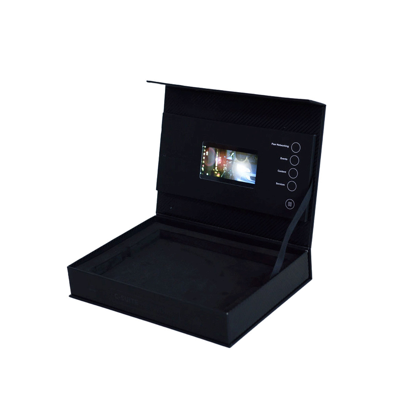 7 inch LCD Screen Video Gift Box for gift packaging 512MB Memory ODM