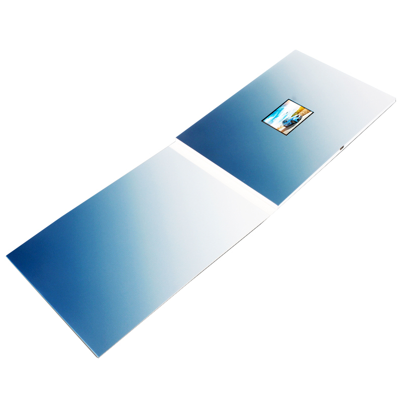4GB Memory LCD Video Business Cards with BMP Image Format and FLAC ...