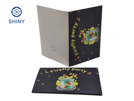 AG10 Battery Recordable Greeting Cards For Wedding Invitation