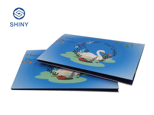 300g Coated Paper Recordable Greeting Cards Personalized Voice
