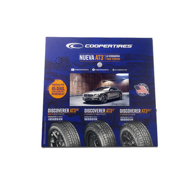 Quality Custom Paper Display Printed Cardboard Display Stand With Back Frame factory