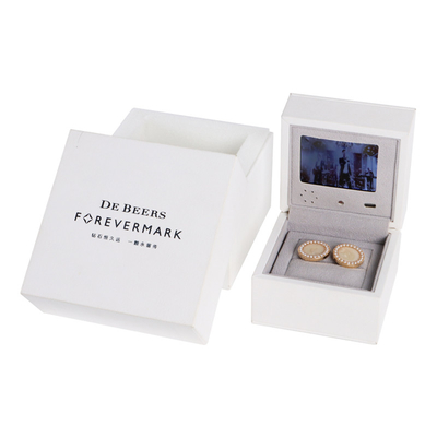 ODM USB LCD Ring Video Gift Box 2.4 inch Autoplaying For Girlfriend and Wife