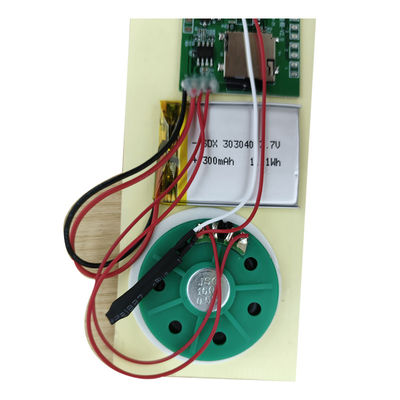 Phẩm chất MP3 Sound Music Module 30s 60s 120s 180s Với pin sạc nhà máy