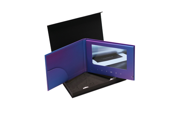 LCD Video Brochure Card LCD Technology for a Dynamic and Engaging Presentation