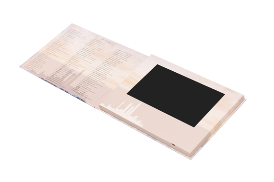 Digital Video Brochure Card Festival LCD Screen Card Colorful 256MB Memory