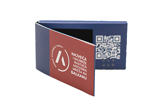 qualité 2.4 pouces Mini Brochure numérique La carte de messagerie vidéo innovante et captivante Usine
