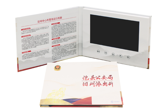 qualité Cartes de nom vidéo LCD de 7 pouces Brochure publicitaire Usine