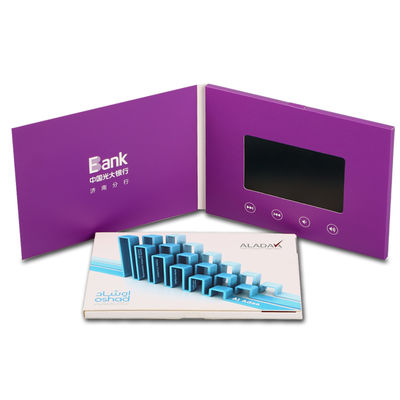 Quality Electronic LCD Video Book For marketing Gift 2GB Memory CE ROHS Certificate factory
