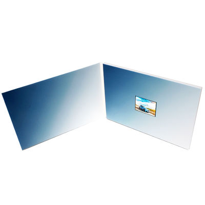 4GB Memory LCD Video Business Cards with BMP Image Format and FLAC ...