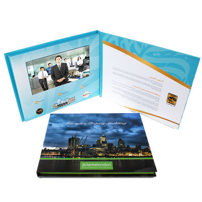 Quality Economy Advantage LCD Video Book Perfect Business Gift with 600Amh-6000Amh Battery Capacity factory