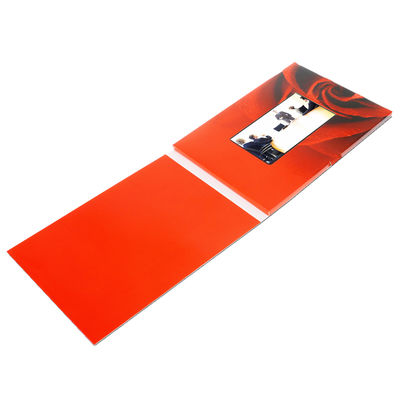 Quality A5 Size Video Mailer Card with 350gsm Coated Paper and MP4 Format for Business Greetings factory
