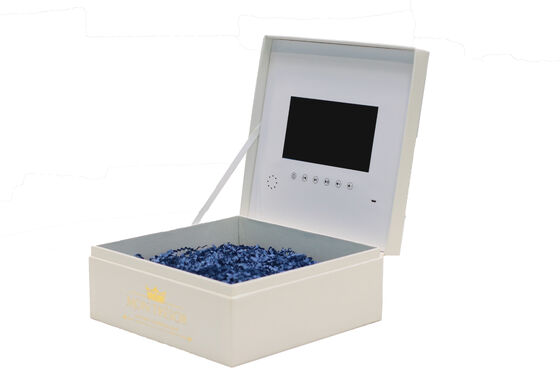 qualità 480*272 Risoluzione schermo LCD Video scatola regalo con 4 colori metodo di stampa e stile personalizzato per il mercato europeo Fabbrica