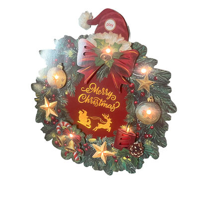 Quality Artificial Style Audio Greeting Cards Powered by Button Cell Battery Ideal for Corporate Events Marketing Campaigns and Client Appreciation factory