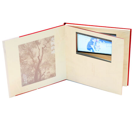 Qualität LCD Video Broschüre Karte Video Display Kit angepasst Auch kreative Lösung für die Sensibilisierung Kunden-Engagement und interaktives Marketing Fabrik