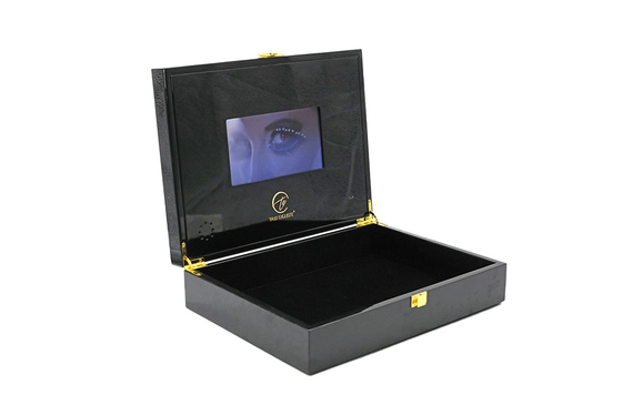 LCD screen gift video music box for jewelry wedding business advertising marketing invitation