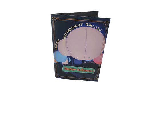 Recordable Sound Greeting Cards 21×14.8cm Size CMYK Printing