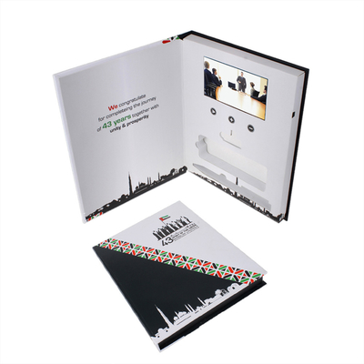Greeting LCD Video Folder for invitation 148×210mm size 256MB Memory